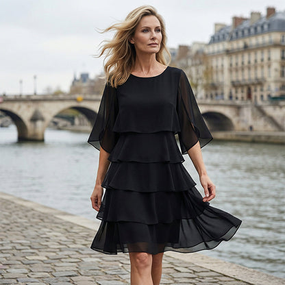 Seraphine Layered Ruffle Dress