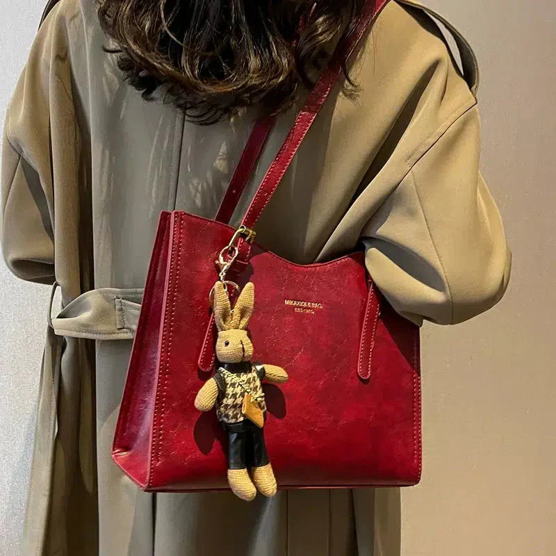 Lena | Sac à bandoulière vintage en cuir vegan