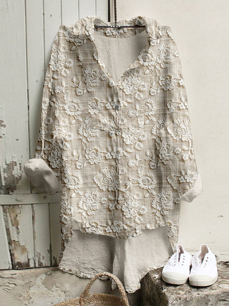 Scarlett™ - Effortless Printed Top