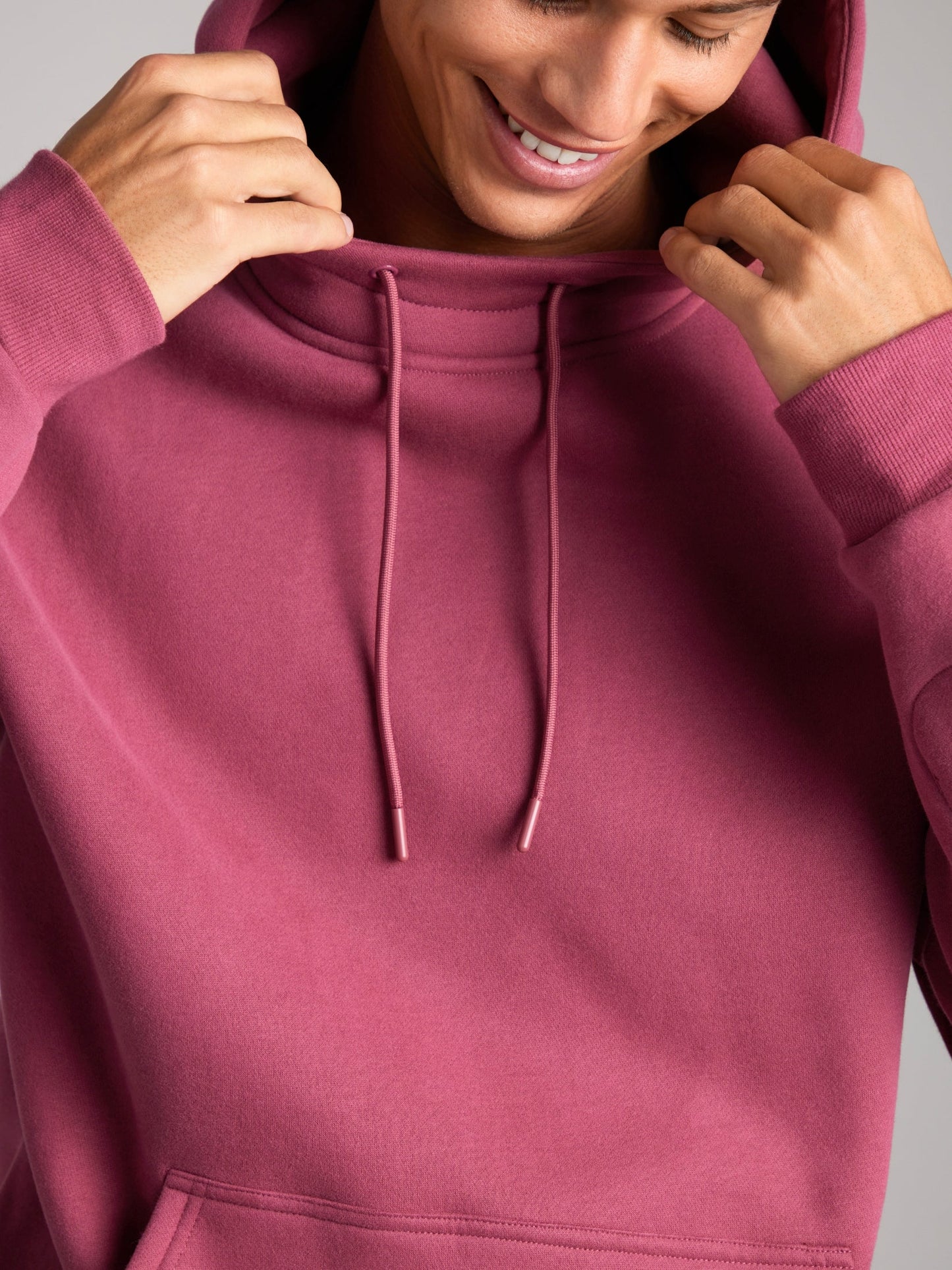 Cozy travel hoodie with airplane mode graphic