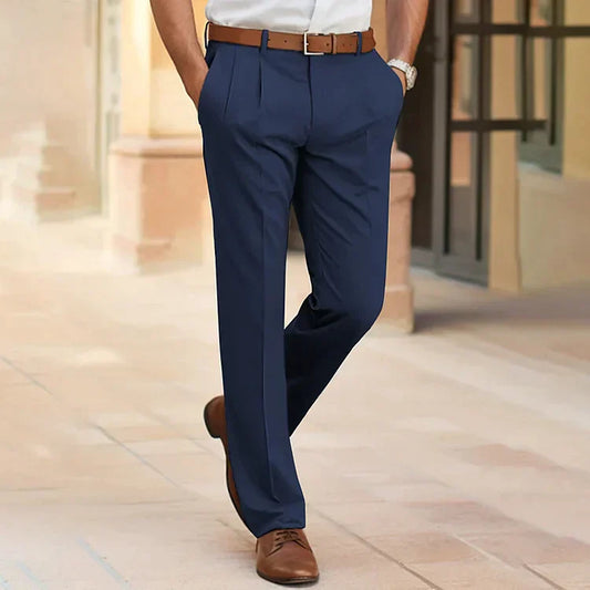 Glenn – lässige business anzughose für herren mit taschen