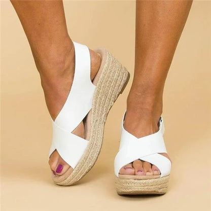 Women’s Wedge Sandals Comfortable Lightweight Breathable Summer Elegant Casual Stylish Footwear