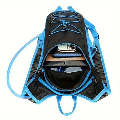 Ultraleichter Fahrradrucksack mit Belüftung & Helmhalterung 4L