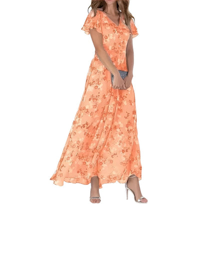 Amira - Rochie maxi vaporoasă