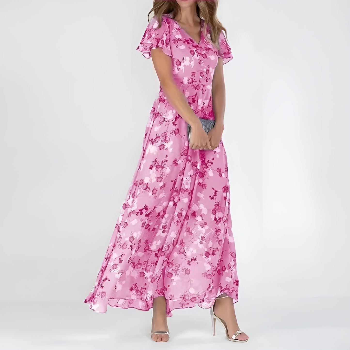 Laura™ | Vestido Floral Elegante