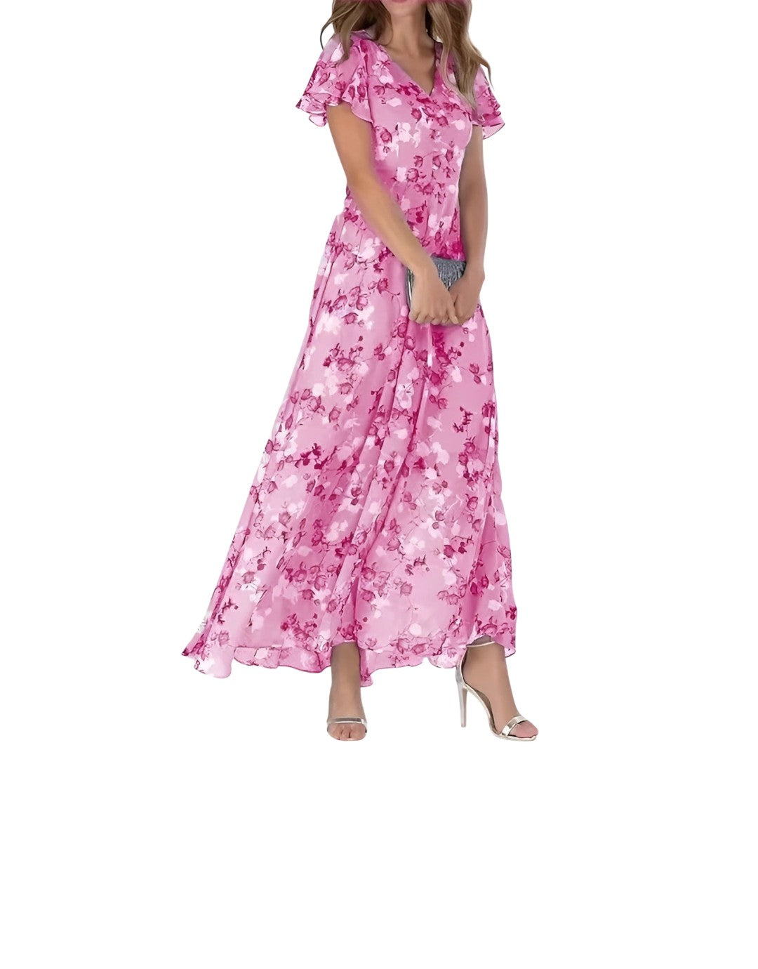 Amira - Rochie maxi vaporoasă
