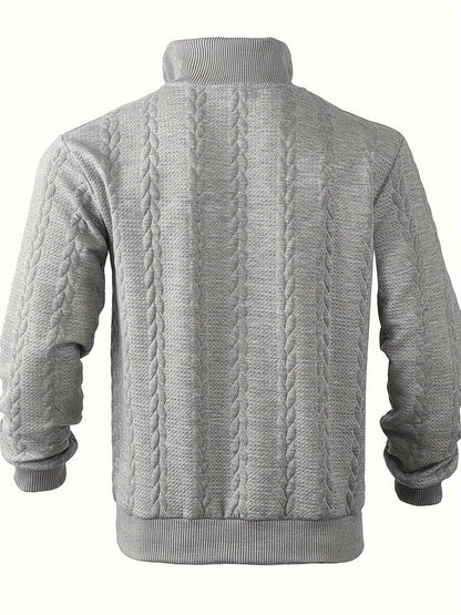 Duval Paris™ | Pull vintage élégant avec fermeture éclair