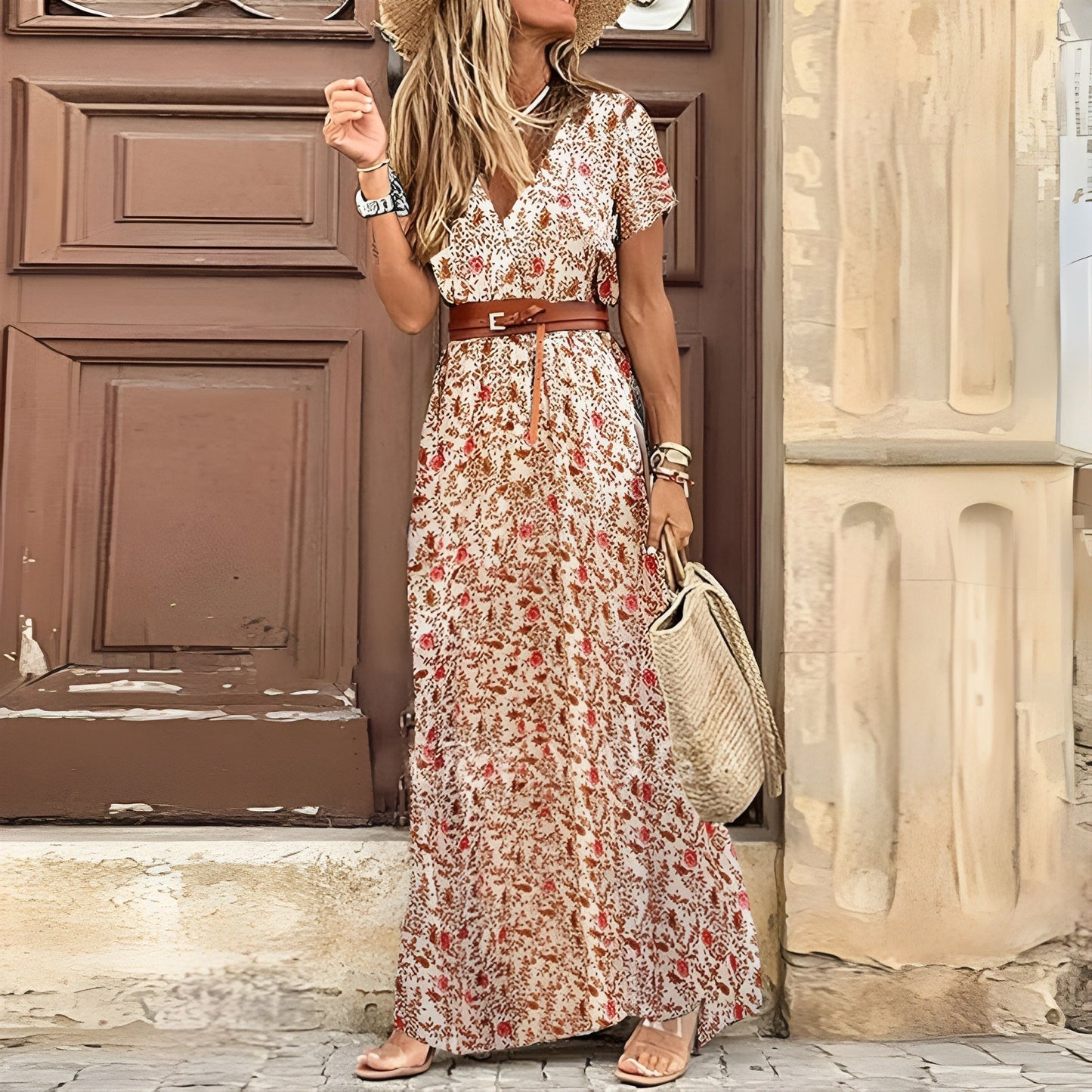 Boho | Elegant maxikjole i bohemsk stil
