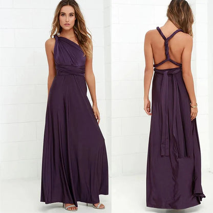 Maxi Dress Cotton Halterneck Backless Spring Occasion Dress