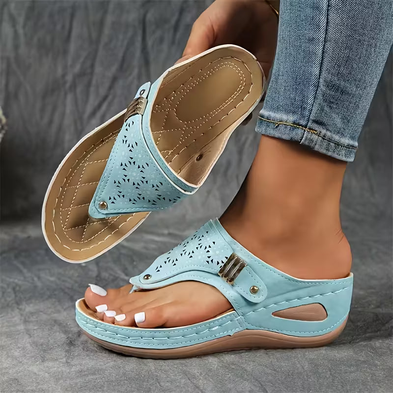 Navy™ Comfortable and Supportive Heeled Sandals