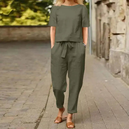 Charm™ - Elegancki Zestaw Dwuczęściowy do Relaksu