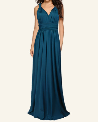 Festliches Abendkleid Damen | Maxi Rückenfrei