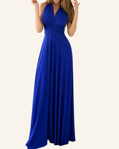 Festliches Abendkleid Damen | Maxi Rückenfrei