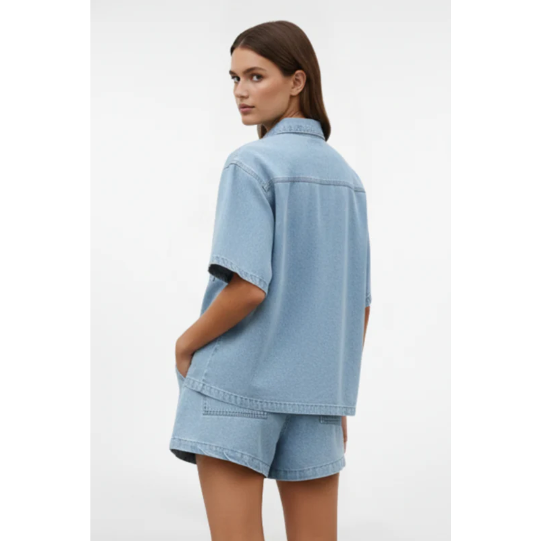 Finja | Damen Zweiteiler Mit Shorts Und Shirt Für Freizeit
