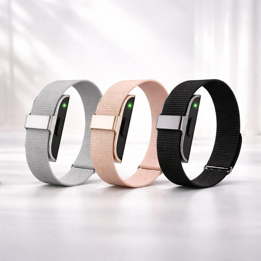 Fitness Tracker mit Herzfrequenz, Blutdruck & Schlaftracking ohne Display | Fitness Armband | Virexa