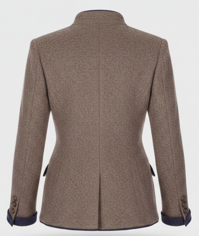 LUCIE™ / ELEGANTE STRUKTURIERTE STRICKJACKE