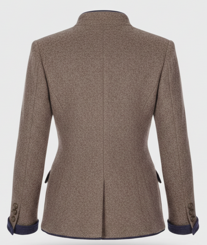 LUCIE™ / ELEGANTE STRUKTURIERTE STRICKJACKE