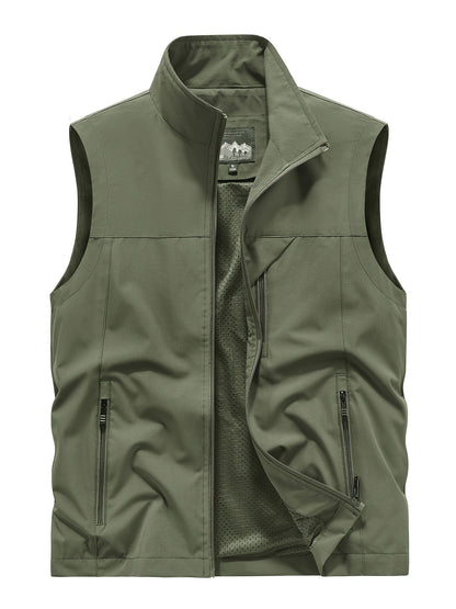 Gilet Softshell Tecnico da Uomo – Antivento, Leggero e Idrorepellente