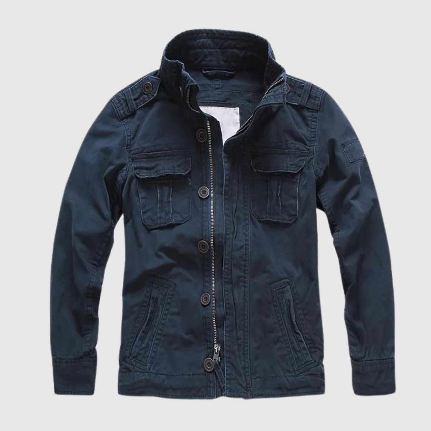 Mężczyzna | Kurtka Taktyczna Vintage | Styl Lotniczy | Regular Fit | Bawełna | Casual