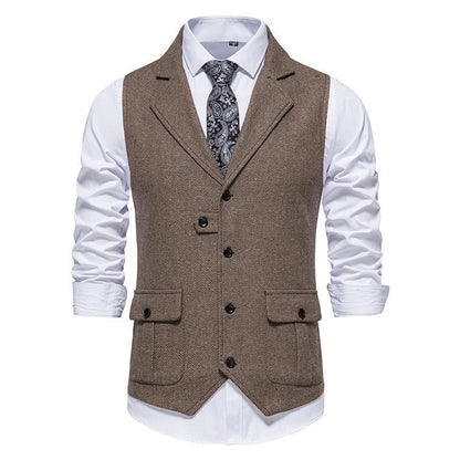 Lev | Men’s Smart Casual Office Outfit Vest
