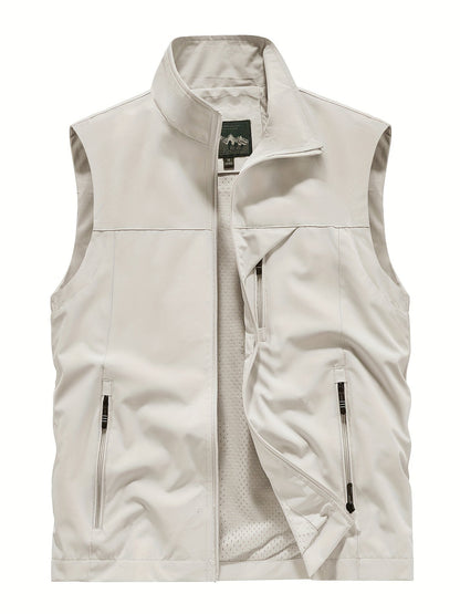 Gilet Softshell Tecnico da Uomo – Antivento, Leggero e Idrorepellente