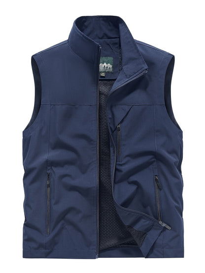 Gilet Softshell Tecnico da Uomo – Antivento, Leggero e Idrorepellente