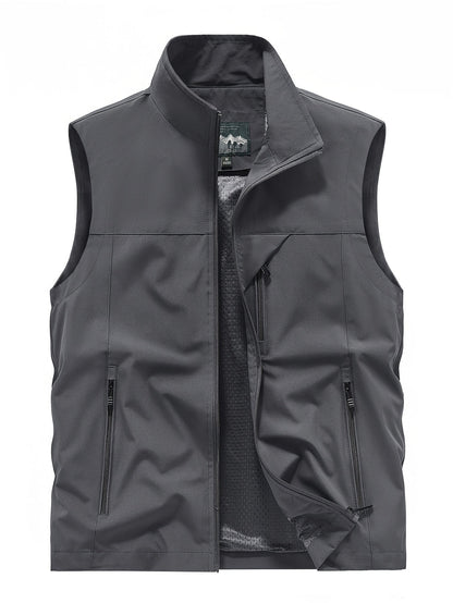 Gilet Softshell Tecnico da Uomo – Antivento, Leggero e Idrorepellente