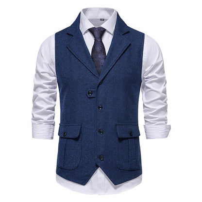 Lev | Men Smart casual Office Outfit Vest