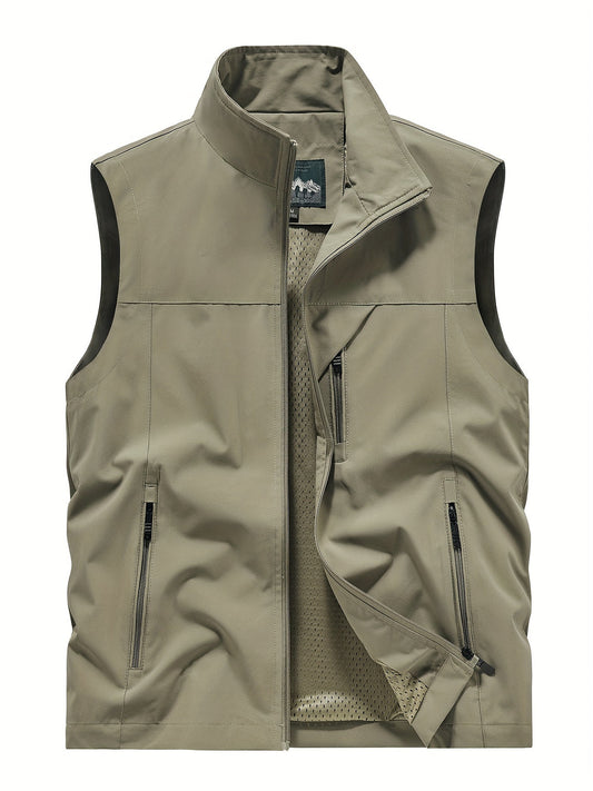 Gilet Softshell Tecnico da Uomo – Antivento, Leggero e Idrorepellente