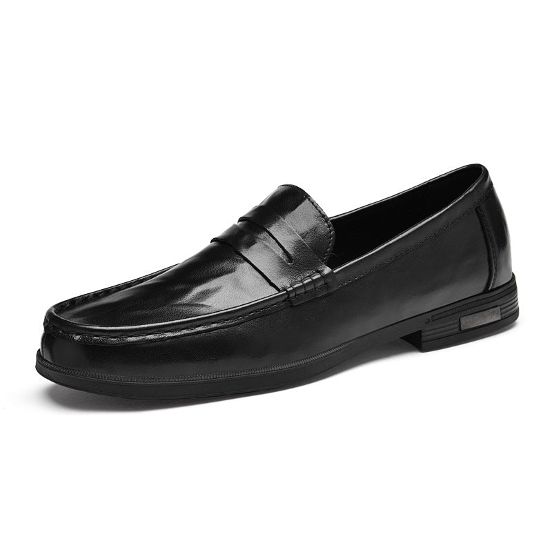 Męskie Penny Loafers | Prawdziwa Skóra | Klasyczne i Eleganckie | Oddychający Komfort
