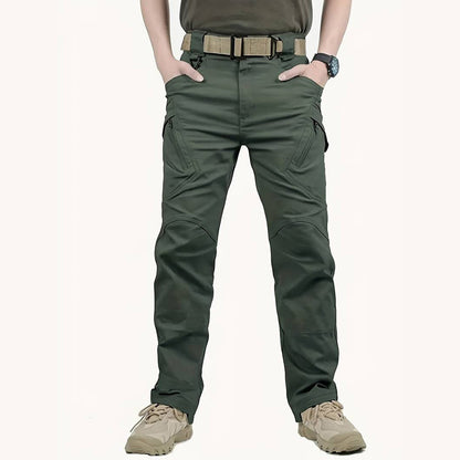 Heren Tactische Cargo Broek | Waterdicht & Duurzaam | Outdoor & Leger stijl