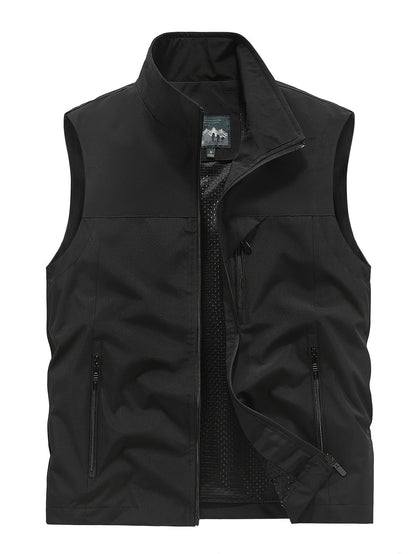 Gilet Softshell Tecnico da Uomo – Antivento, Leggero e Idrorepellente