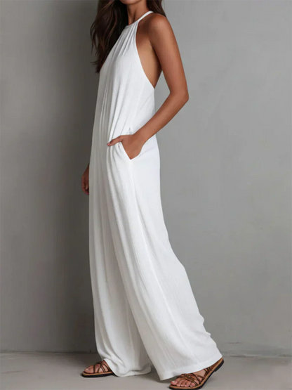 Franca Bianco™ Relaxed Wide Leg Jumpsuit
