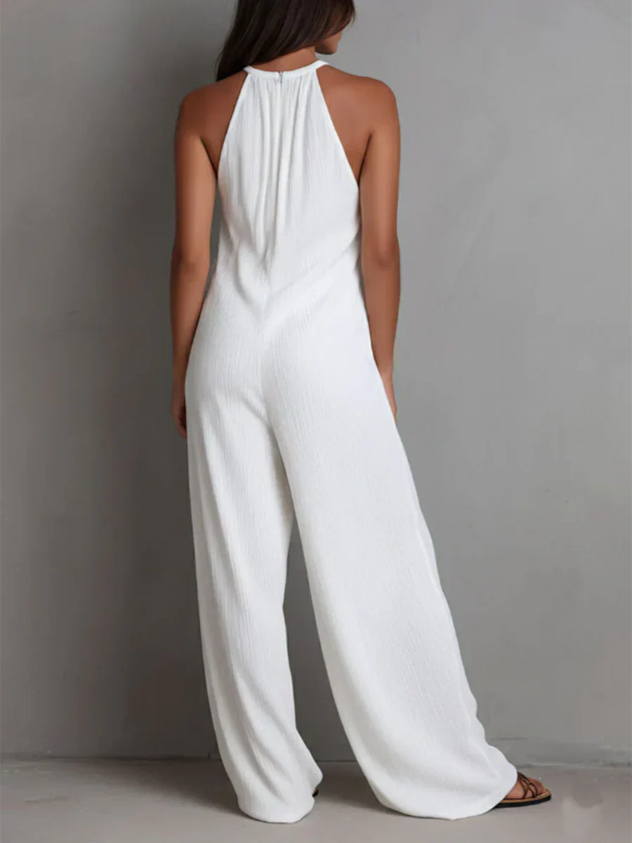 Franca Bianco™ Relaxed Wide Leg Jumpsuit