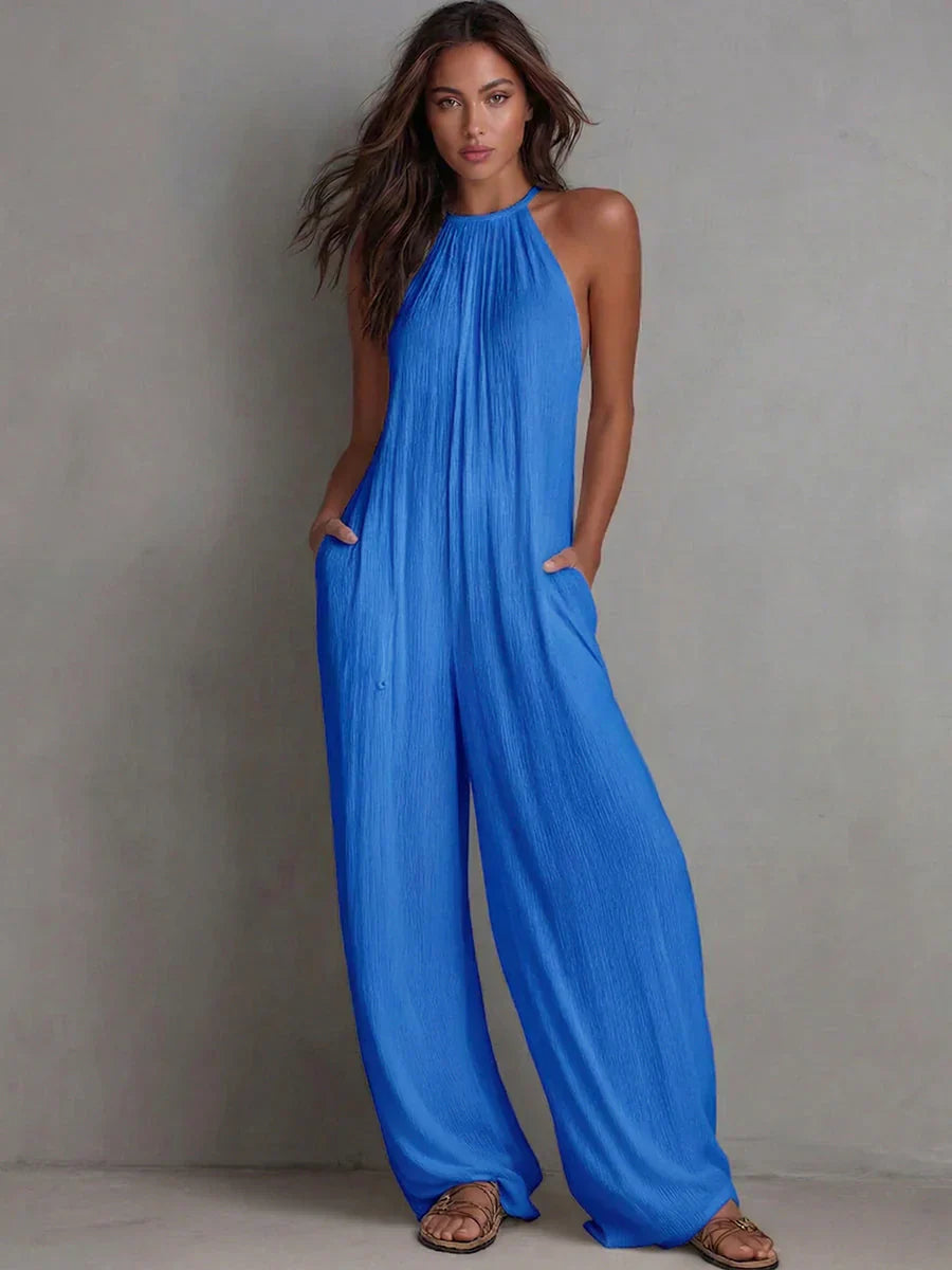 Franca Bianco™ Relaxed Wide Leg Jumpsuit