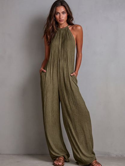 Franca Bianco™ Relaxed Wide Leg Jumpsuit