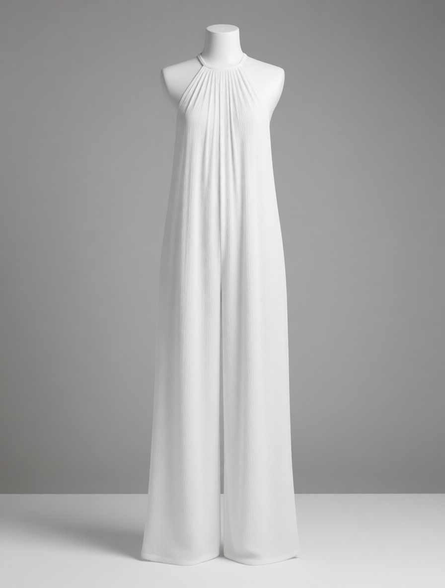 Franca Bianco™ Relaxed Wide Leg Jumpsuit