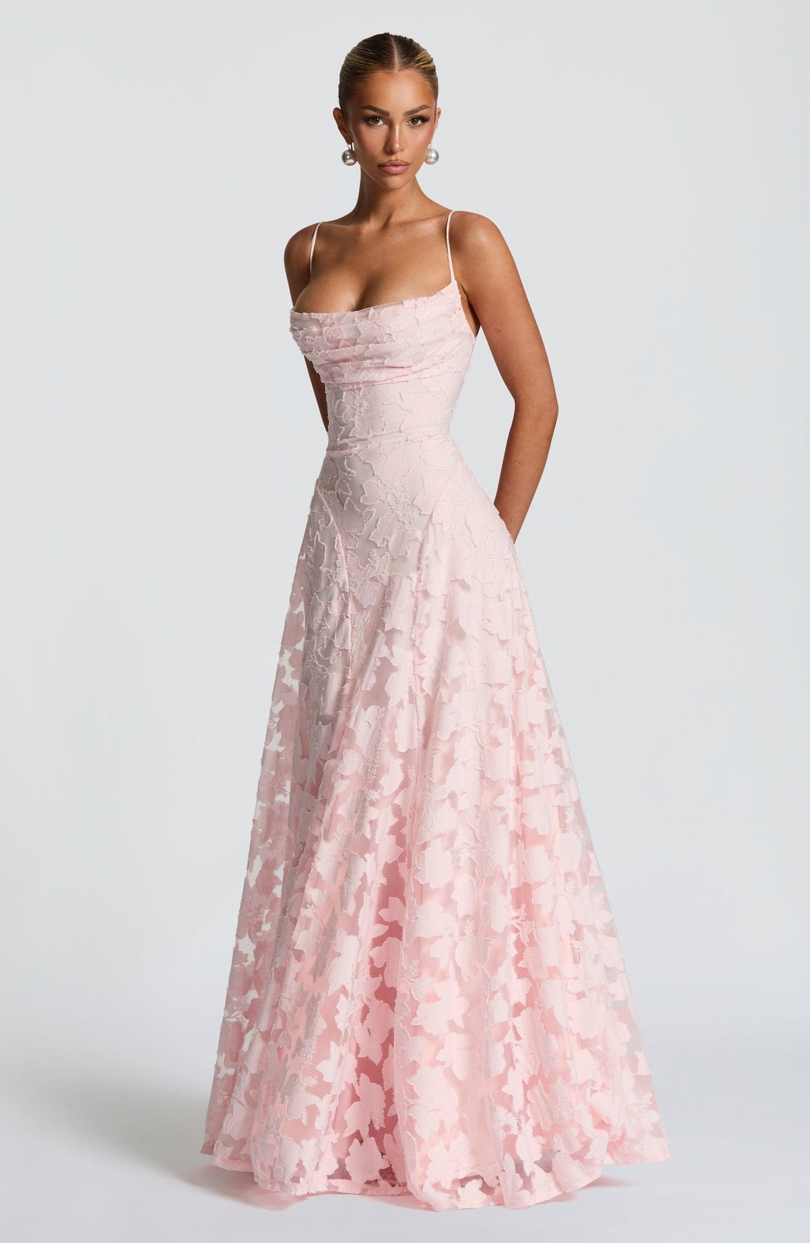 Eulalie - Lace Corset Maxi Elegant Summer Dress