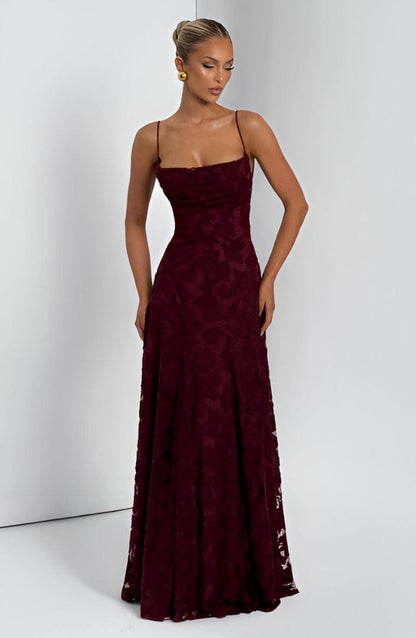 Eulalie - Lace Corset Maxi Elegant Summer Dress