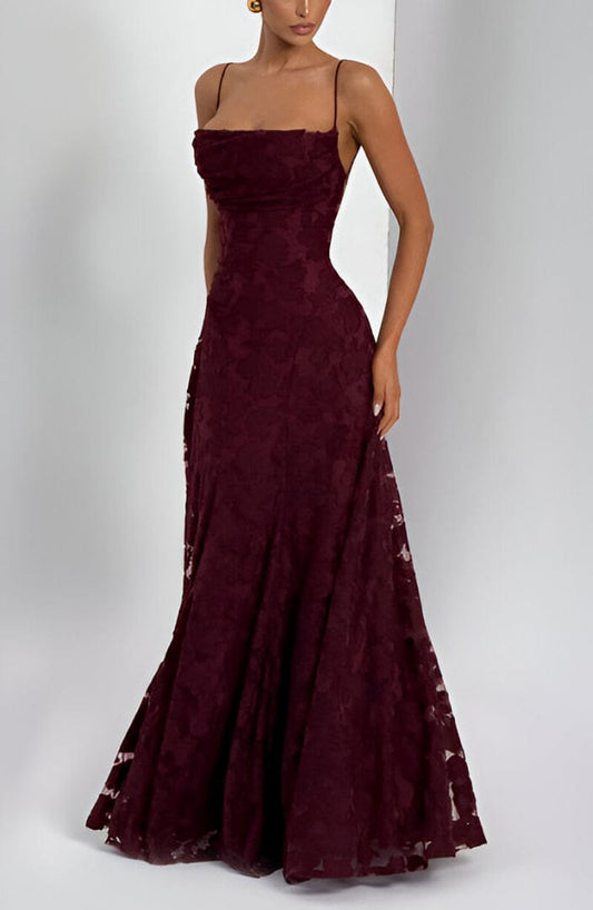 Eulalie - Lace Corset Maxi Elegant Summer Dress