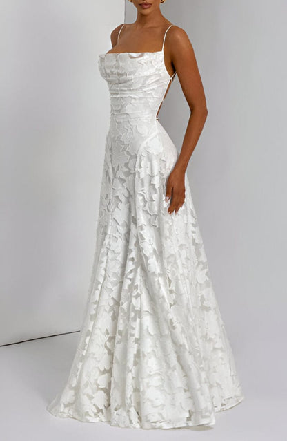 Eulalie - Lace Corset Maxi Elegant Summer Dress