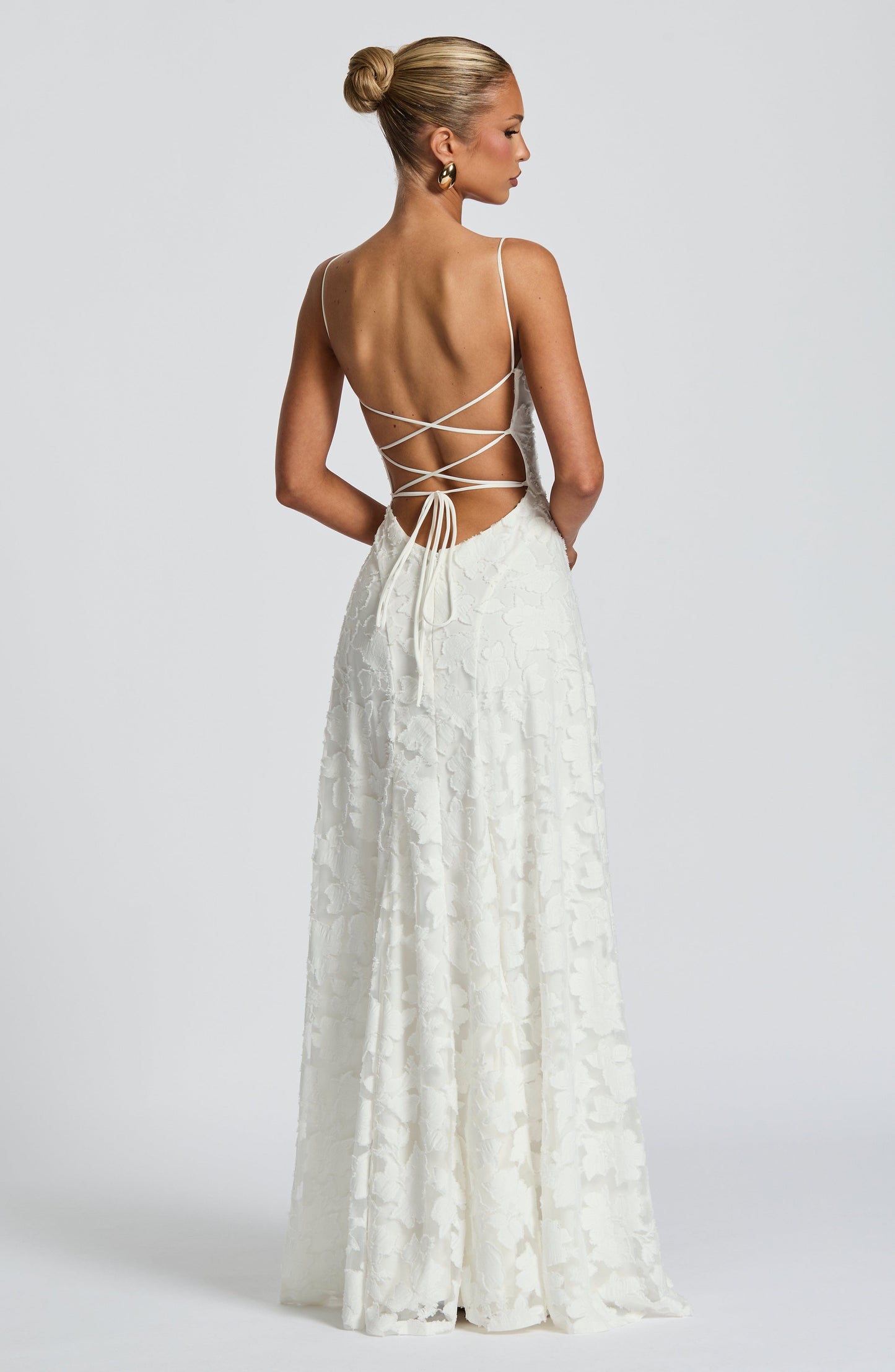 Elise | Blush Belle Lace Maxi Dress