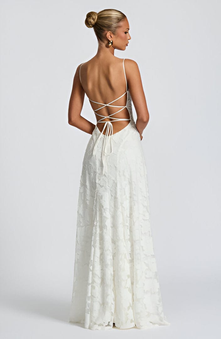 Eulalie - Lace Corset Maxi Elegant Summer Dress