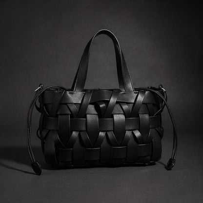 Borsa a mano intrecciata Camille