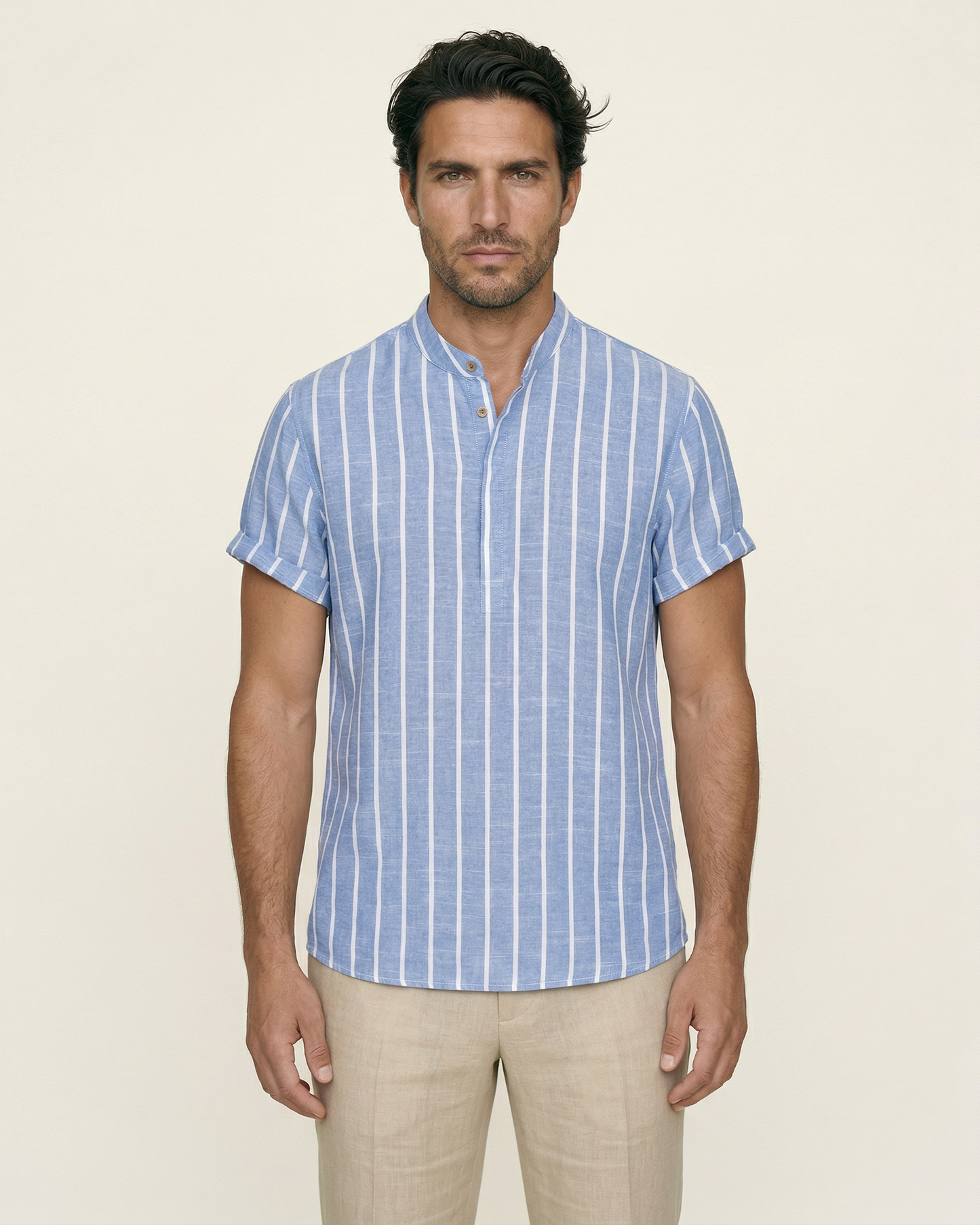 The Bari Striped Polo