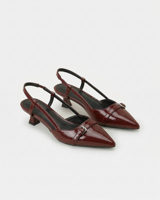 Auliya Paris | Chaussures Femme - Escarpins Slingback Bout Pointu