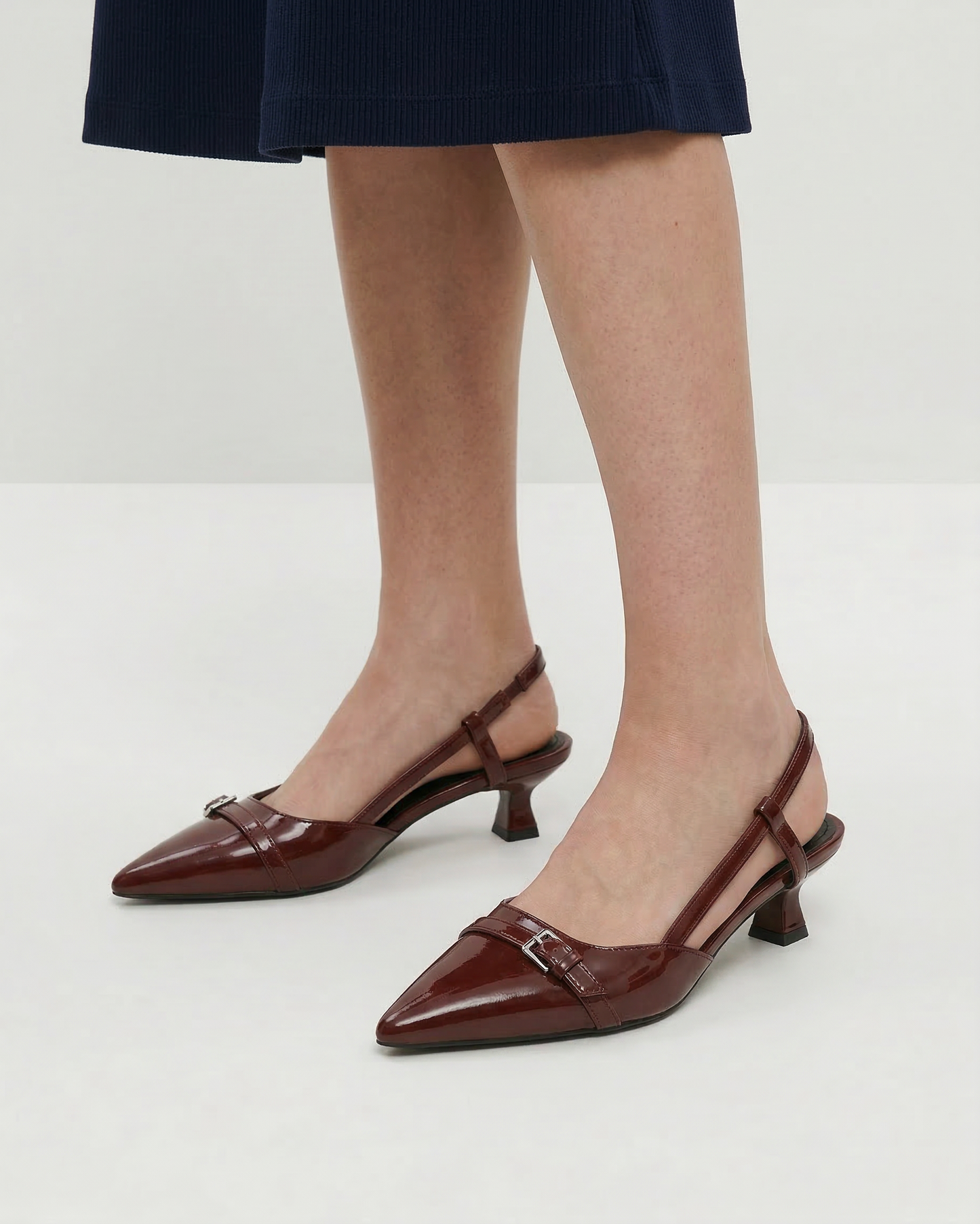 Auliya Paris | Chaussures Femme - Escarpins Slingback Bout Pointu
