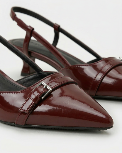 Auliya Paris | Chaussures Femme - Escarpins Slingback Bout Pointu