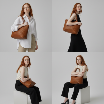 Emma - Elegantná kožená taška