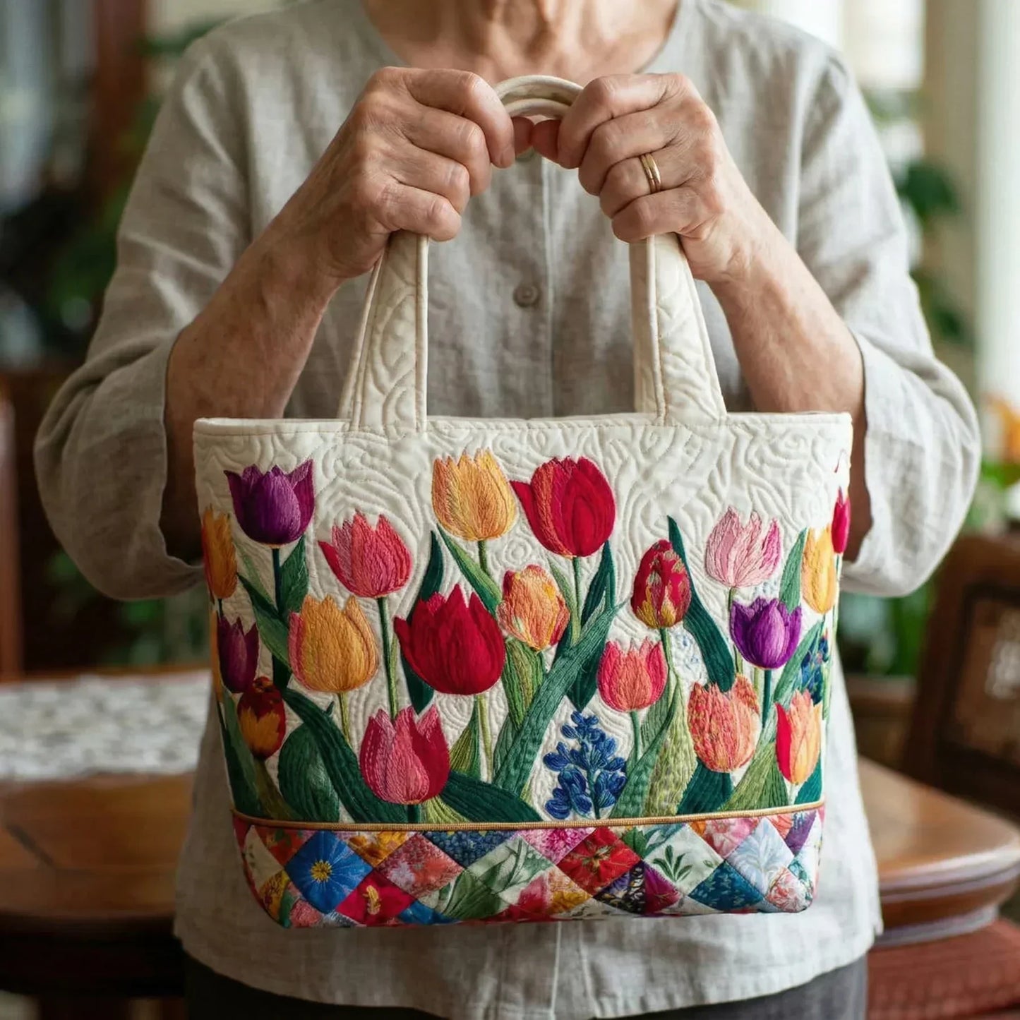 Camilla | Håndlaget avslappet bag